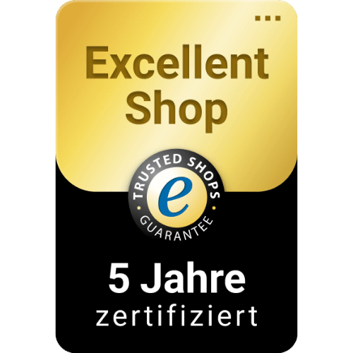Trusted Shops 5 Jahre Zertifikat AED.de