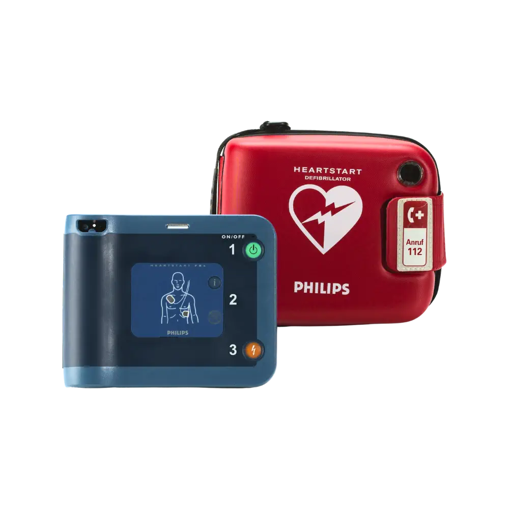 Philips HeartStart FRx Halbautomat mit Tasche Philips HeartStart FRx mit Tasche