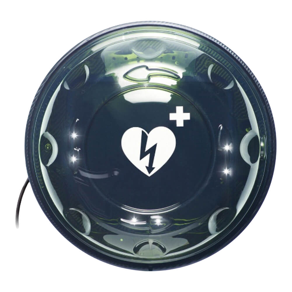 Rotaid Solid Plus Heat LED mit Alarm Transparent Grün