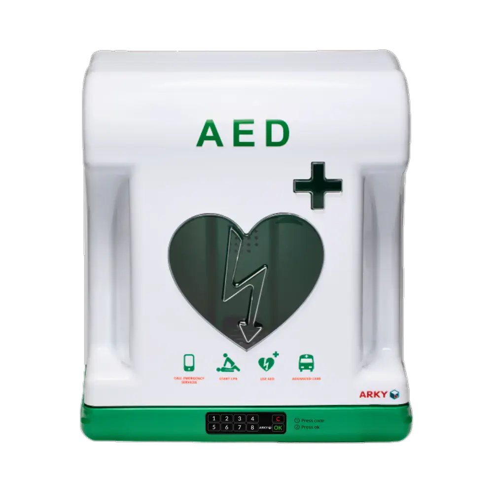 ARKY CORE Plus AED Wandschrank Outdoor ARKY CORE Plus AED Wandschrank Outdoor