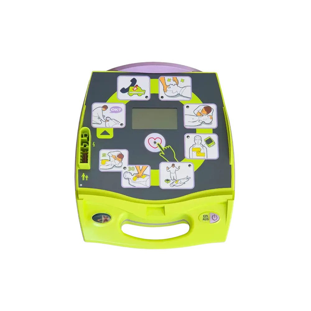 ZOLL AED Plus Halbautomat ZOLL AED Plus Halbautomat offen