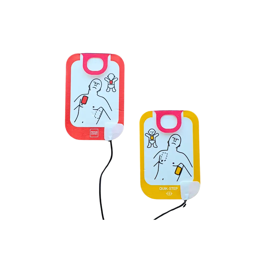 Physio Control LIFEPAK CR2 AED Vollautomat mit Tasche Physio Control LIFEPAK CR2 AED QUIK-STEP Elektroden klebend
