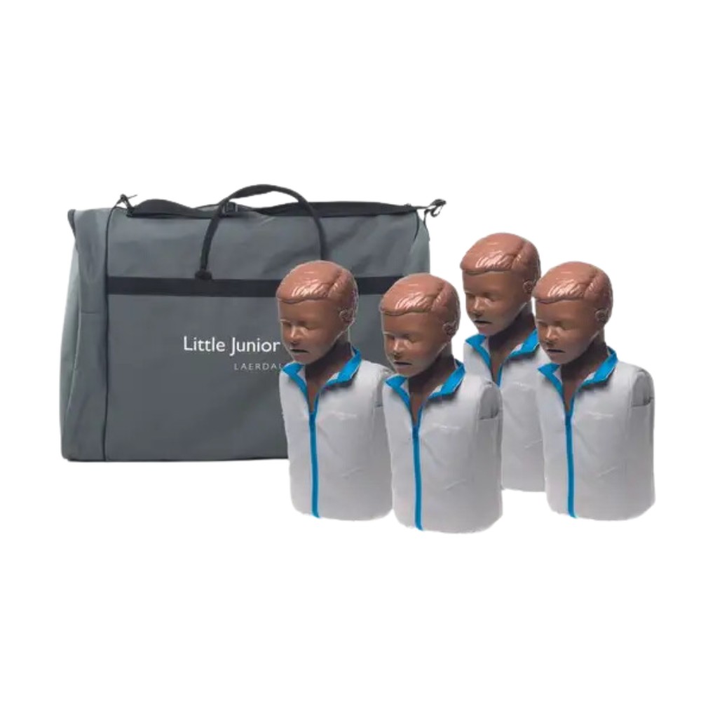 Laerdal Little Junior QCPR 4er Pack (Dunkelhäutig) Laerdal Little Junior QCPR 4er Pack (Dunkelhäutig)