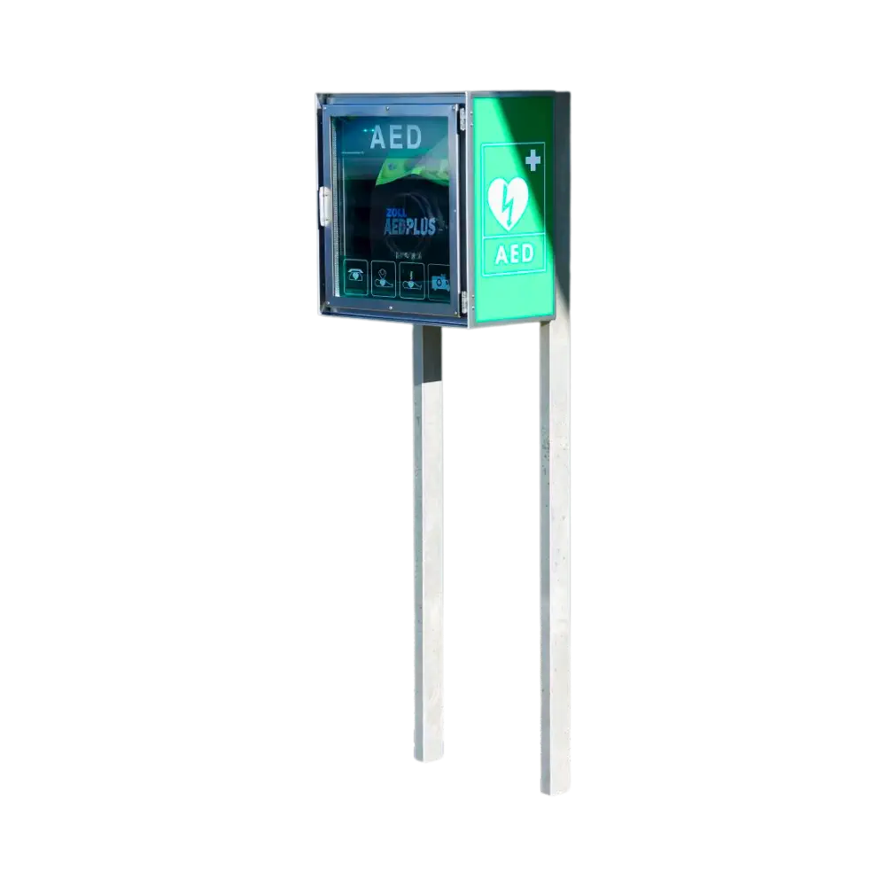 Claus Andersen AED Wandschrank Outdoor-Standvorrichtung Claus Andersen HeartGuard Standvorrichtung