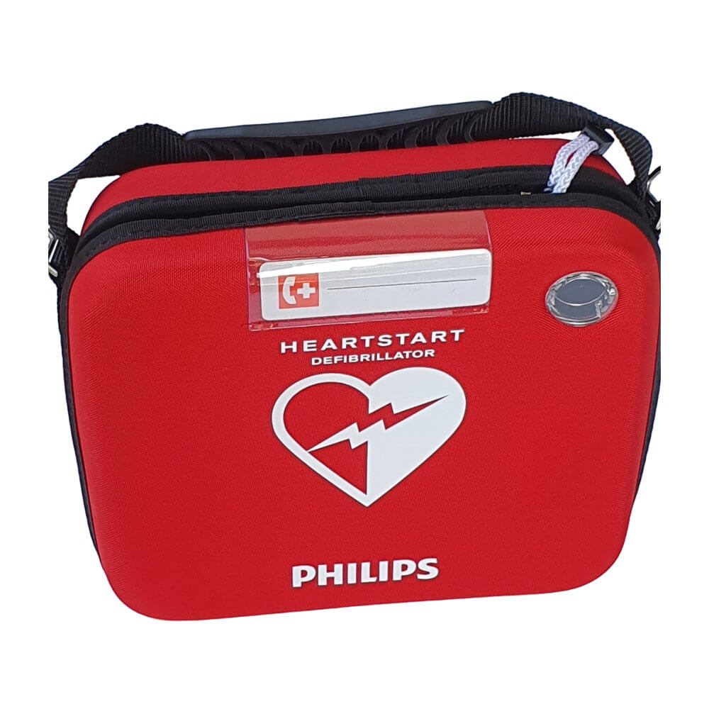 Philips HeartStart HS1 Defibrillator Slim Tasche (rot)
