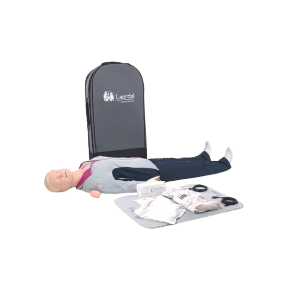 Laerdal Resusci Anne QCPR AED Ganzkörper in Trolley Koffer