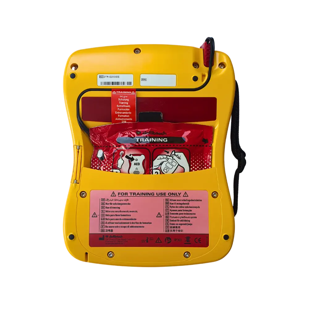 Defibtech Lifeline AED VIEW Trainer Defibtech Lifeline VIEW AED Trainer Rückseite