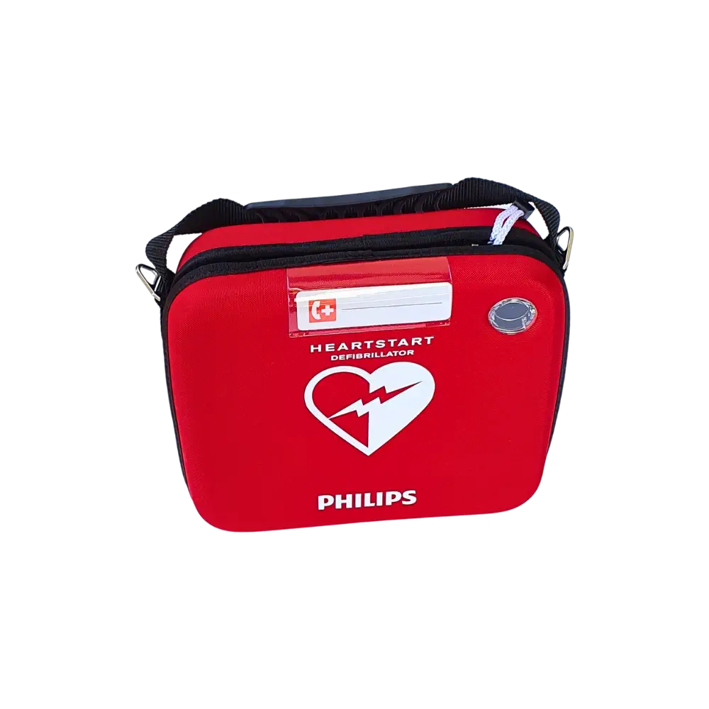 Philips HeartStart HS1 Defibrillator Slim Tasche (rot) Philips HeartStart HS1 Defibrillator Slim Tasche