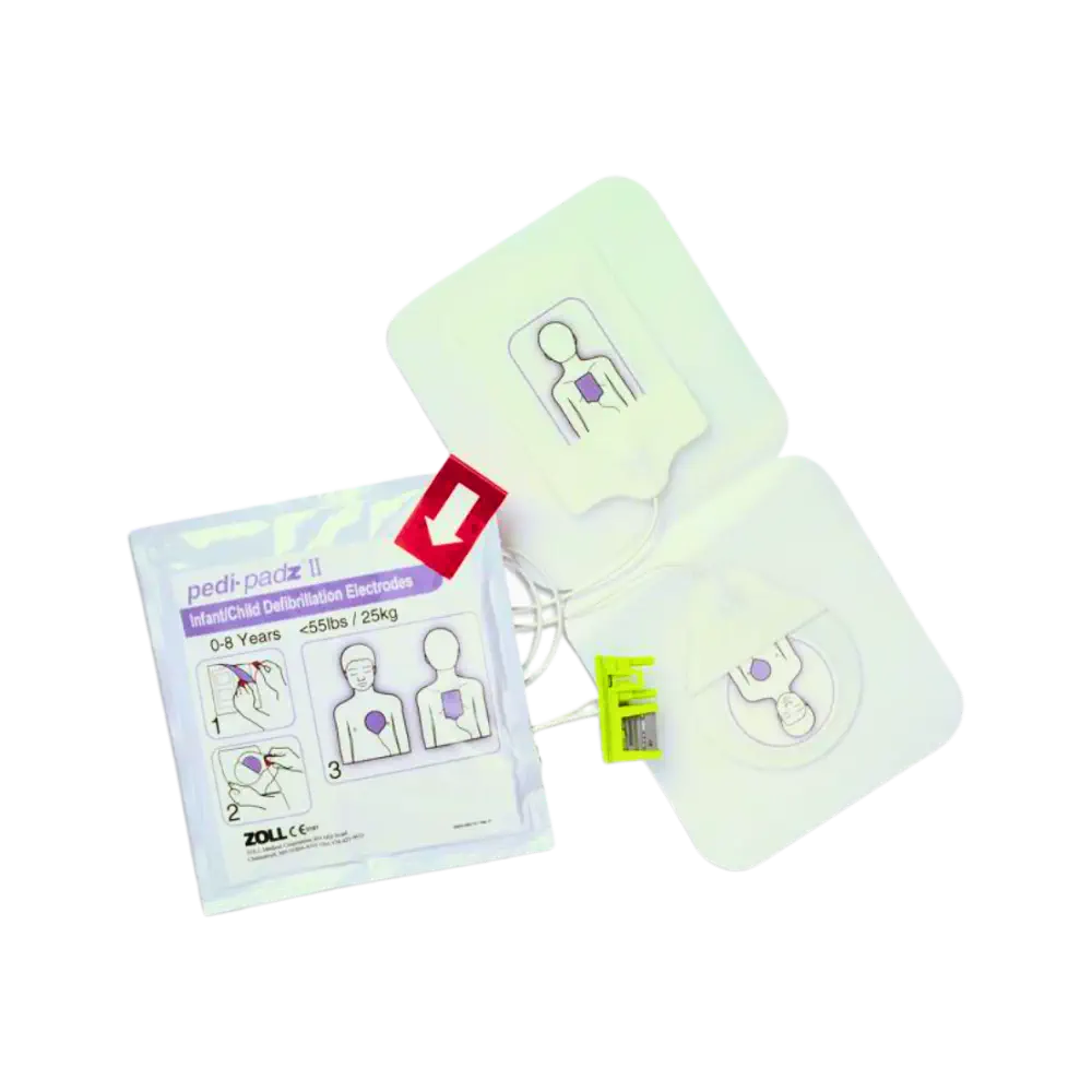 ZOLL pedi padz II Kinderelektroden ZOLL pedi-padz 2 Kinderelektroden offen