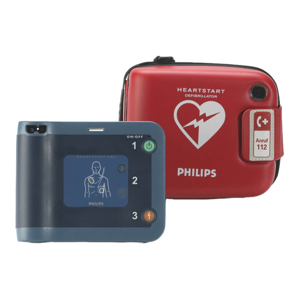Philips HeartStart FRx Halbautomat mit Tasche